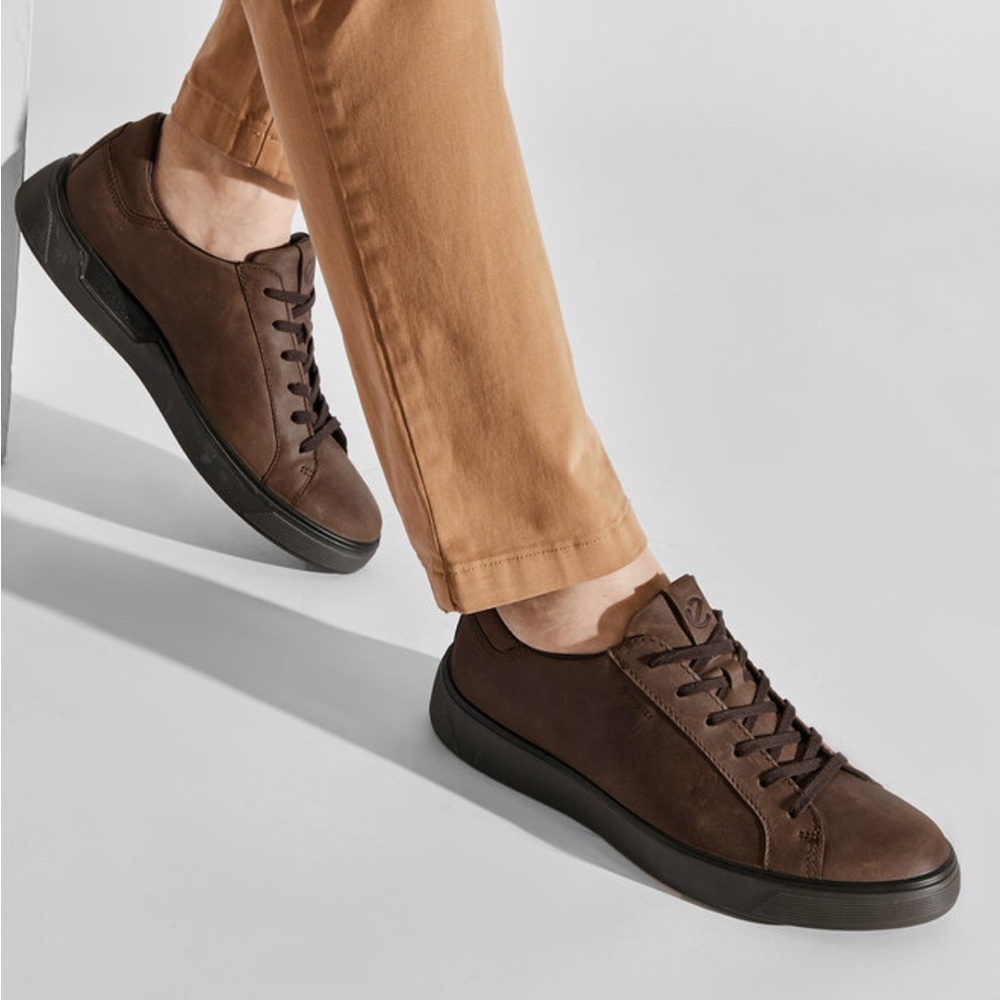 Ecco Street Tray GORE-TEX Sneaker, Cocoa Brown